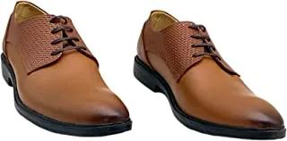 SQUADRA SQ409-Oxford Genuine Leather-Lace up Shoes for Men