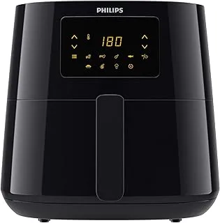 Philips Essential Air Fryer XL 1.2KG, 6.2L Capacity, Digital Screen,Black – International Warranty – HD9270/90