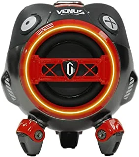 Gravastar G2_RED Venus Wireless Bluetooth 5.0 Speaker, Flare Red