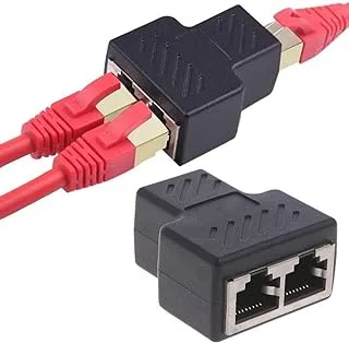 كابل شبكة إيثرنت LAN RJ45 CAT5 CAT6 موصل محول قابس موسع