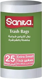 Sanita Trash Bags Extra Small White