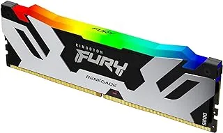 كينجستون فيوري رينيجيد DDR5 RGB 16 جيجا 6000MT/s DDR5 CL32 DIMM وحدة ذاكرة ألعاب سطح المكتب - KF560C32RSA-16