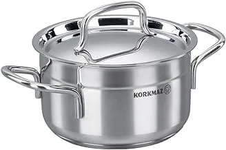 Korkmaz stainless steel pot alfa 20cm