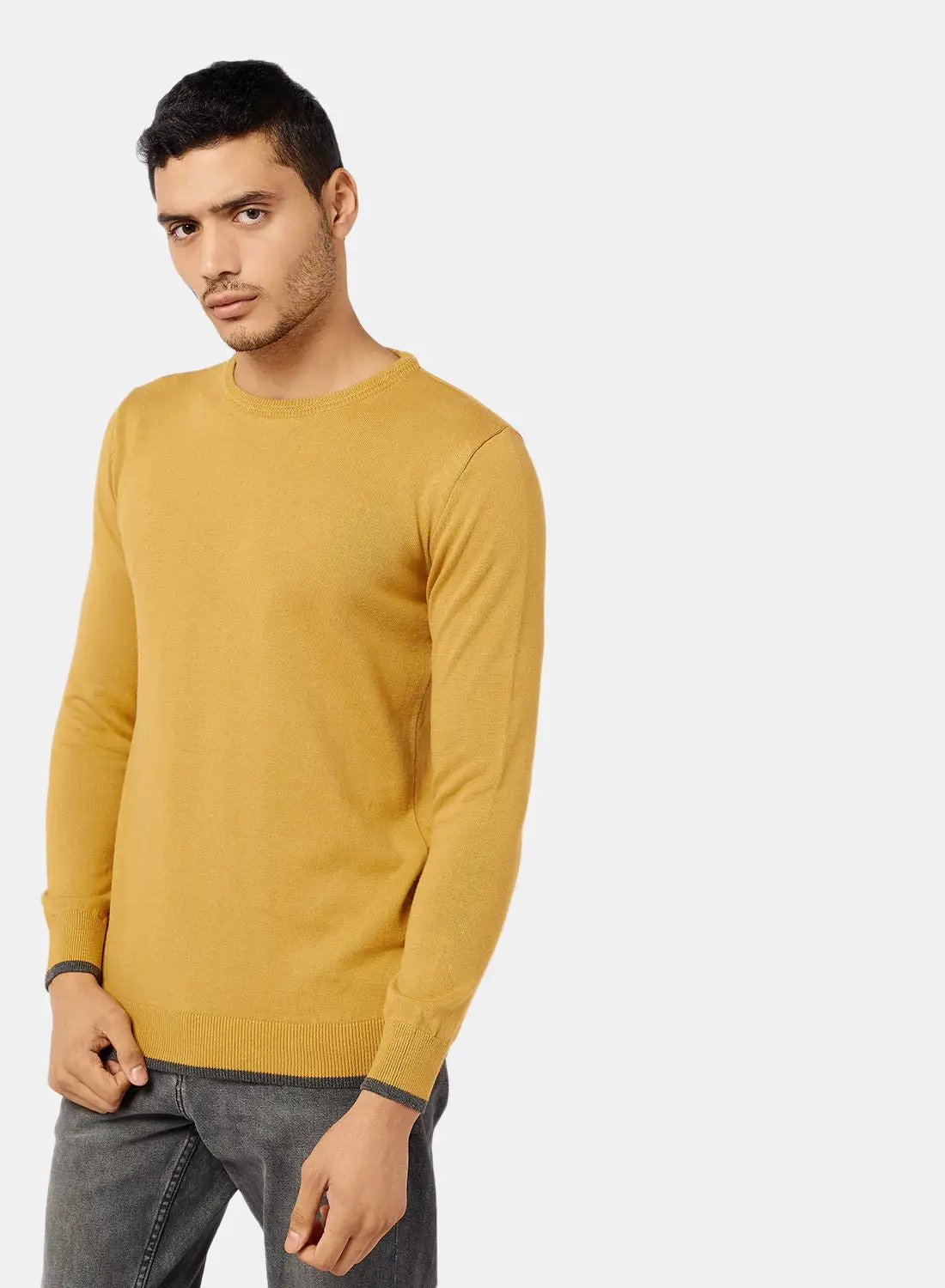 TOWN TEAM D.YELLOW Pullover