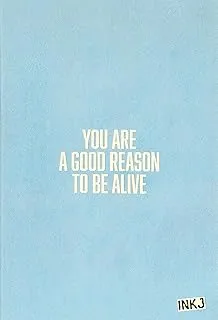 The inkjection a5160l notebook you are a good reason baby blue lined paper a5 -