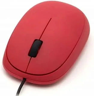 Wired Optical Mouse Red-M02R