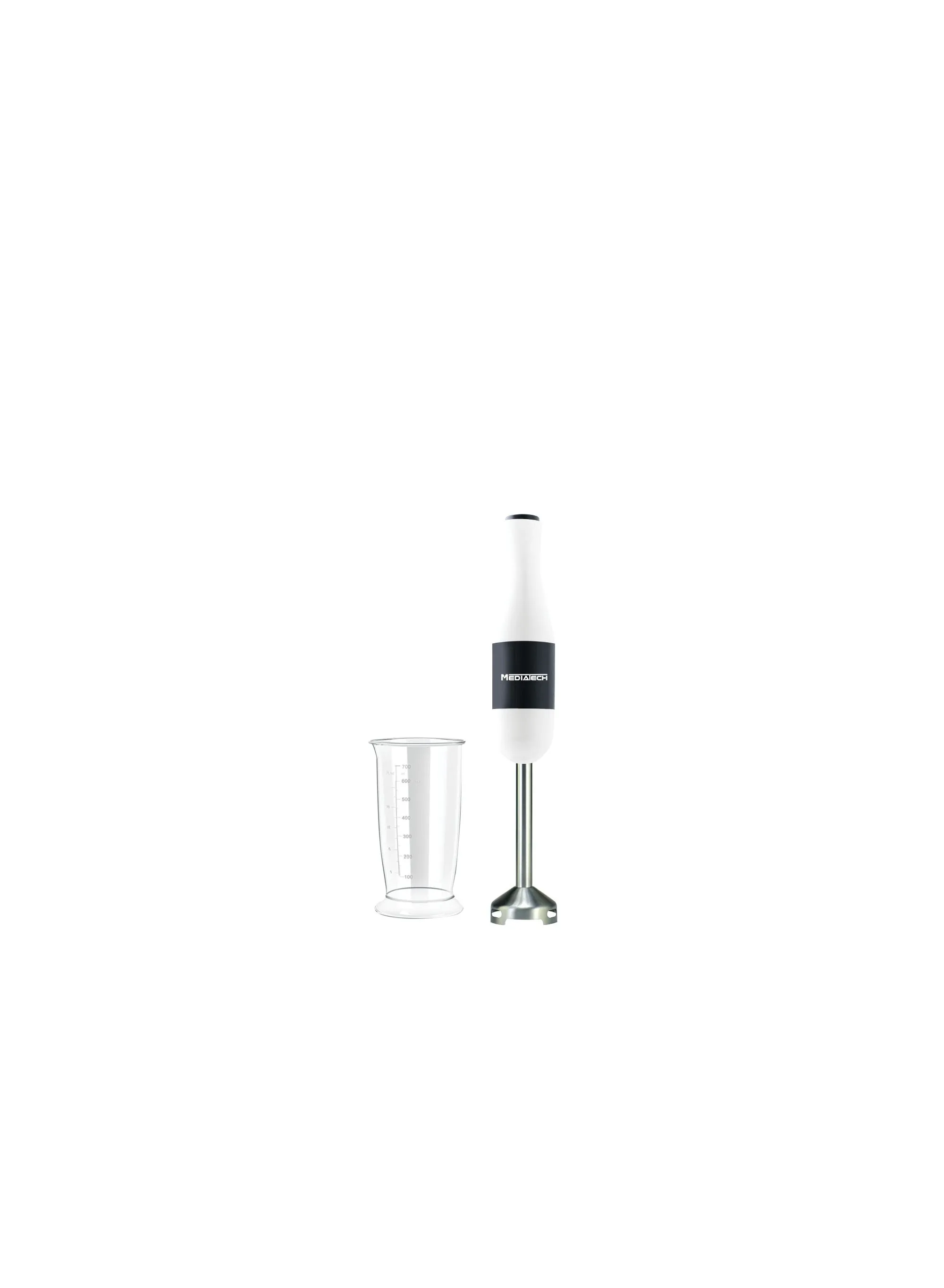 Mediatech Media tech Hand Blender MT-HB24 2x1 stainless steel 450W