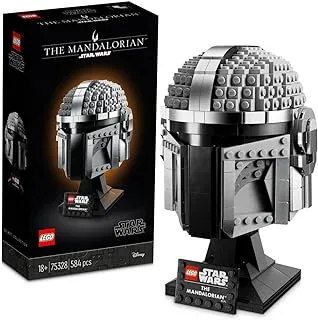 LEGO® Star Wars™ The Mandalorian™ Helmet 75328 Building Kit (584 Pieces)