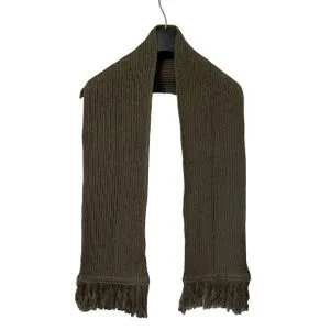 Scarf Collections Solid Tricot Winter Scarf/Shawl/Wrap/Keffiyeh/Headscarf/Blanket For Men & Women - One Size 20x160cm - Dark Camel