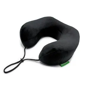 Comforta Memory Foam Neck Pillow (Black)