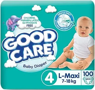 Good Care Baby Diapers - Mega Pack - Maxi Size 4 - 100 Pieces