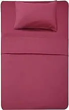 Snooze, Fitted bed sheet set, 2Pcs,100 * 200 cm Mexican pink