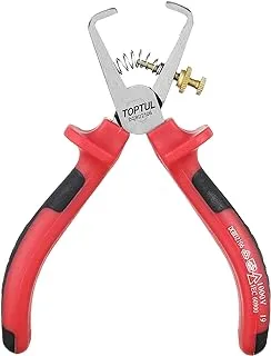 Toptul dgbd2106 vde insulated wire stripping pliers