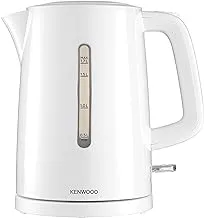 Kenwood Kettle 1.7L Cordless Electric Kettle 2200W With Auto Shut-Off & Removable Mesh Filter Zjp00.000Wh White - (International Warranty)