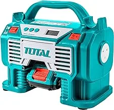 Total Auto Air Compressor Li ion 20 V, Multicolor - TACLI2002