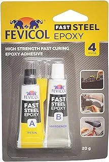 Fevicol fast steel epoxy 2pcs - 20g