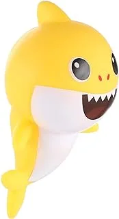 Generic Plastic Baby Shark With Smiley Face For Kids - Yellow