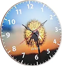 Generic Wood Wall Clock With Battery Operated For Home - Multi Color