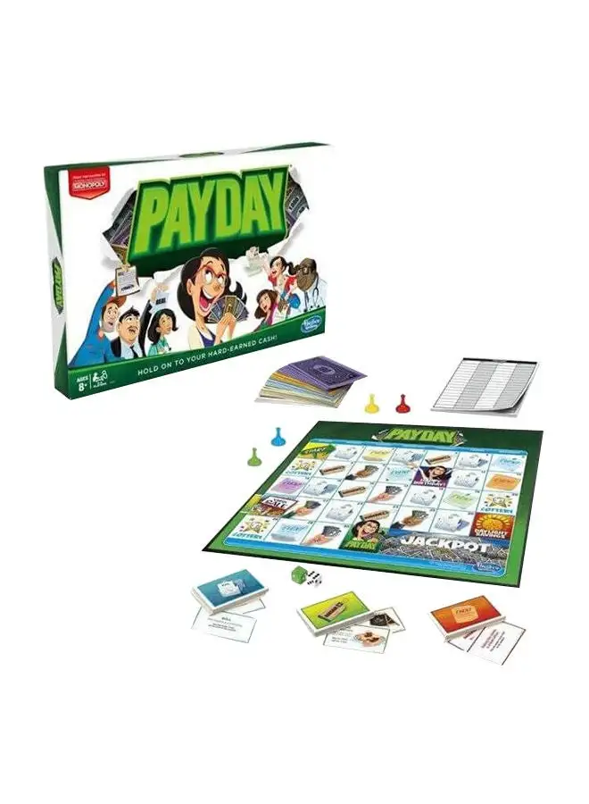 Hasbro Monopoly Payday Game 4 Players 4 Players