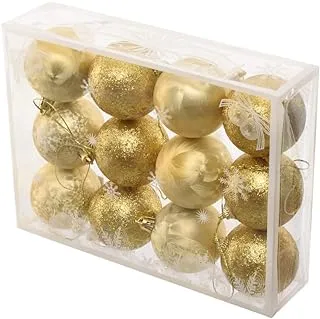 Christmas Balls 12PCS (Golden)