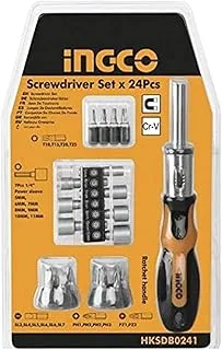 Ingco 24 pcs in 1 screwdriver set - hksdb0248