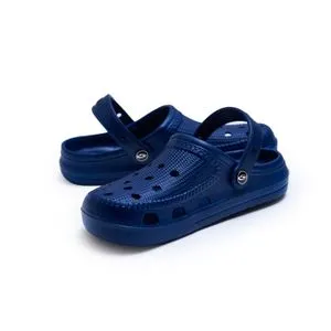Chicago Perforated Clogs For Men - Navy