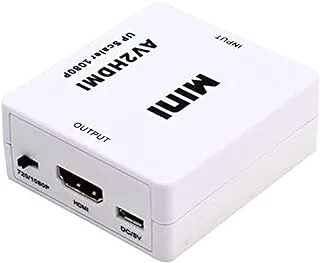 Digital av rca to hdmi analog audio/video composite cvbs converter hd full 1080p - 2724297983140