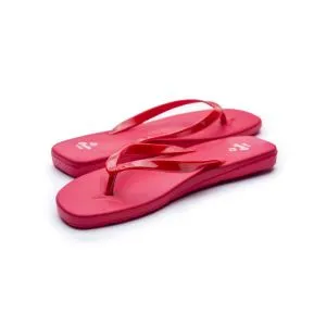 Silvana Red Flip Flop Slipper For Women