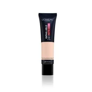 L'Oreal Paris Infaillible 24H Matte Cover Foundation 25 cool undertone -Oil Control, High Coverage