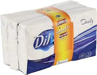 Delva 3-pack daily facial towelettes, 150 wipes, 3 ply