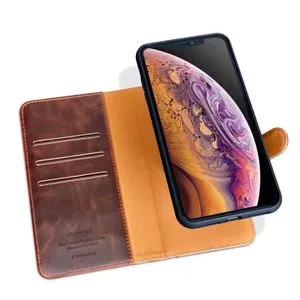 Iphone 11 Pro Multi-purpose Phone Case Magnetic – Brown