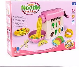 Generic Noodle Machine Game With 8 Color Mud And Molds For Kids Set Of 18 Pieces - Multi Color