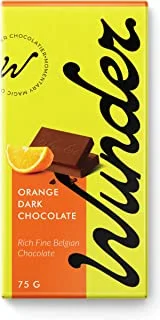 Wunder - belgian dark 70% chocolate with orange