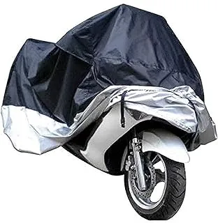 AngKng Motorcycle Bike Moped Scooter Cover Waterproof Rain UV Dust Prevention Dustproof Covering SIZE XL, L (XL)