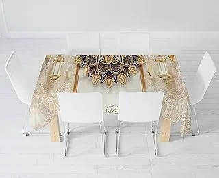 Jalsa Rectangular tablecloth made of cotton for ramdan nights. Size 150 cm x 150 cm multiple colors