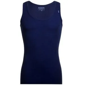 Cottonil Dirby Sleeveless Pure Cotton Navy Blue Undershirt