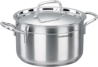 Korkmaz stainless steel pot alfa 24cm