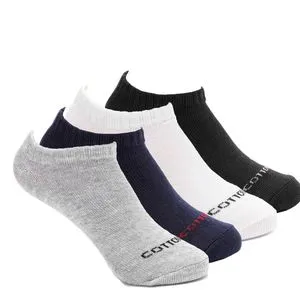 Cottonil Bundle OF Four Plain Liner Socks