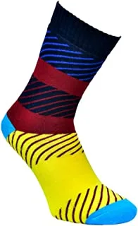 Hobby Cotton Classic Casual Sock For Men -Multicolor-Size 40-45