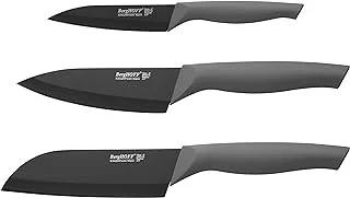 Berghoff - 3pc knife set coated flux 16.4x30.5x3.8