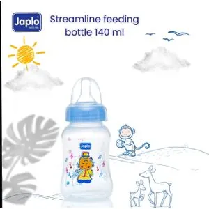 Japlo Streamline Feeding Bottle - 140 Ml