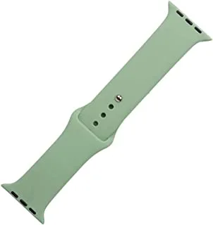 Generic Silicon Waterproof Watch Replacement Strap Compatible For Watch 38MM, 40MM Or 41MM - Mint Green