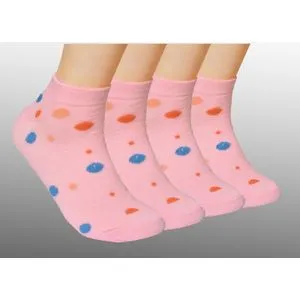Bundle Of (4) Pink Socks - For Women