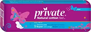 Private Maxi Super 9 Pads