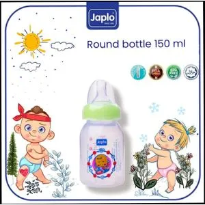 Japlo Round Feeding  Bottle - 150 Ml