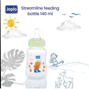 Japlo Streamline Feeding Bottle - 140 Ml