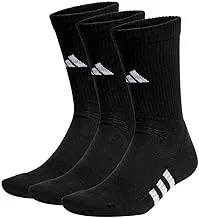 Adidas performance cushioned crew socks 3 pairs training socks for unisex