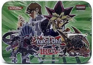 Konami Yugioh Trading Card Game Arc-V Large Tin Green (Yu-Gi-Oh)