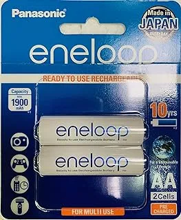 Panasonic eneloop rechargeable aa battery (pre-charged batteries 2000mah)