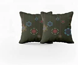 Jalsa christmas decorative pillow covers size: 45 cm × 45 cm multicolor